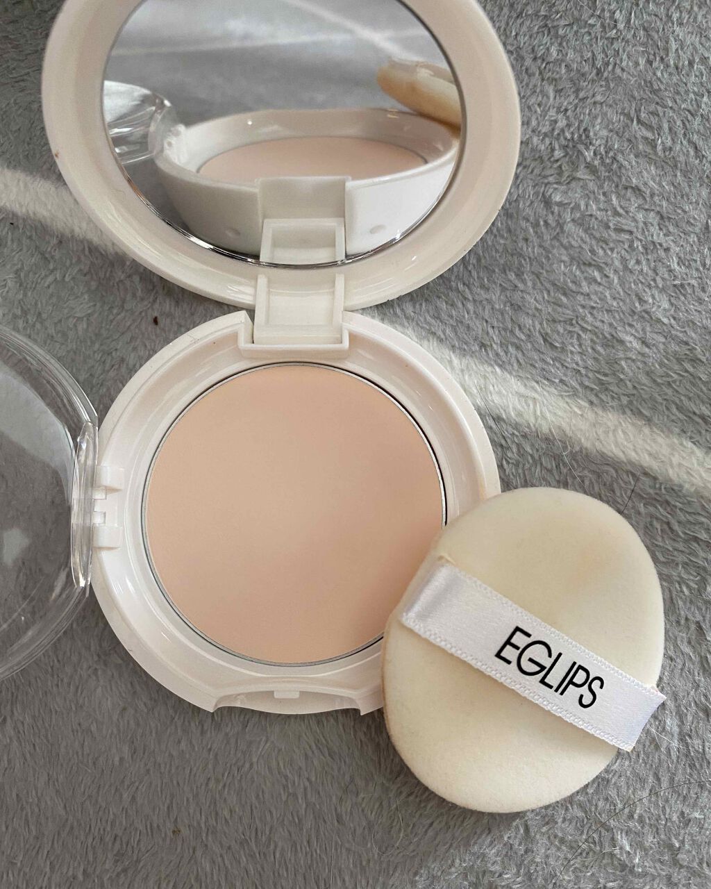 オイルカットパウダーパクト/EGLIPS/プレストパウダーを使ったクチコミ(2枚目)