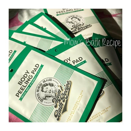 ボディピーリングパッド/Mom’s Bath Recipe/ピーリングを使ったクチコミ(1枚目)