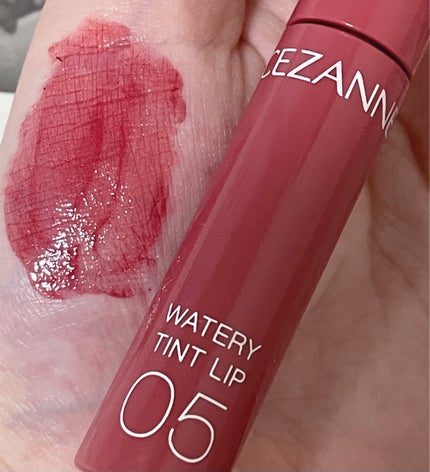 ウォータリーティントリップ/CEZANNE/リップティントを使ったクチコミ(1枚目)