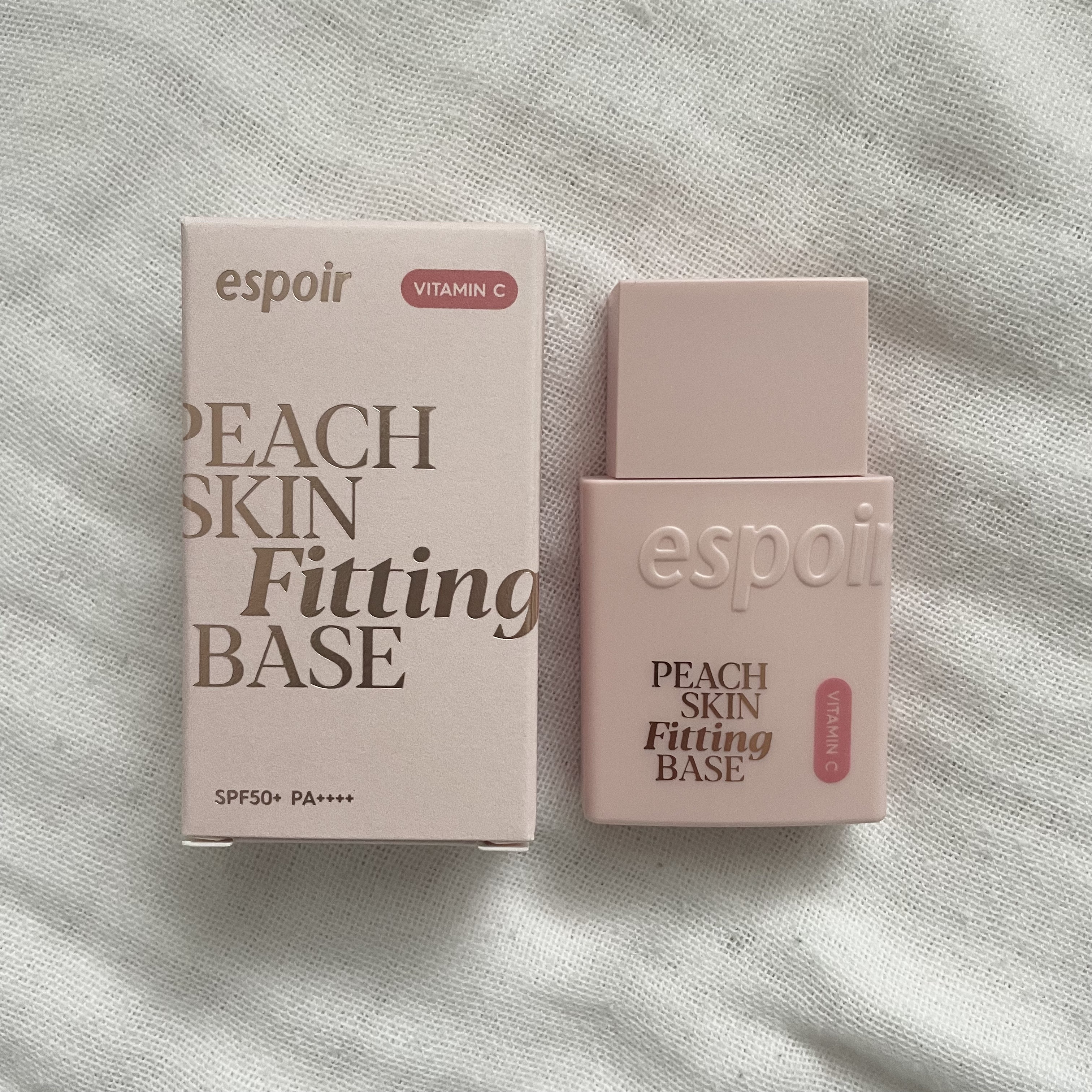 ピーチスキンフィッティングベース オールニュー SPF50 PA++++/espoir/化粧下地を使ったクチコミ（1枚目）