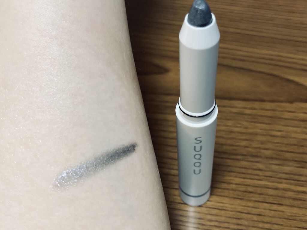 フロスティ シャドウ スティック 101 星瞬 - HOSHIMABATA/SUQQU/スティックアイシャドウを使ったクチコミ（2枚目）