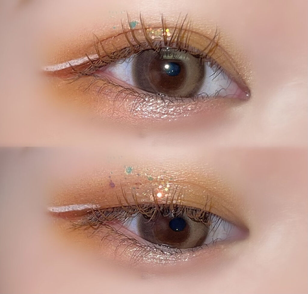 サラダdeフルーツカラーリキッドアイライナーWP/FLORTTE/リキッドアイライナーを使ったクチコミ（1枚目）