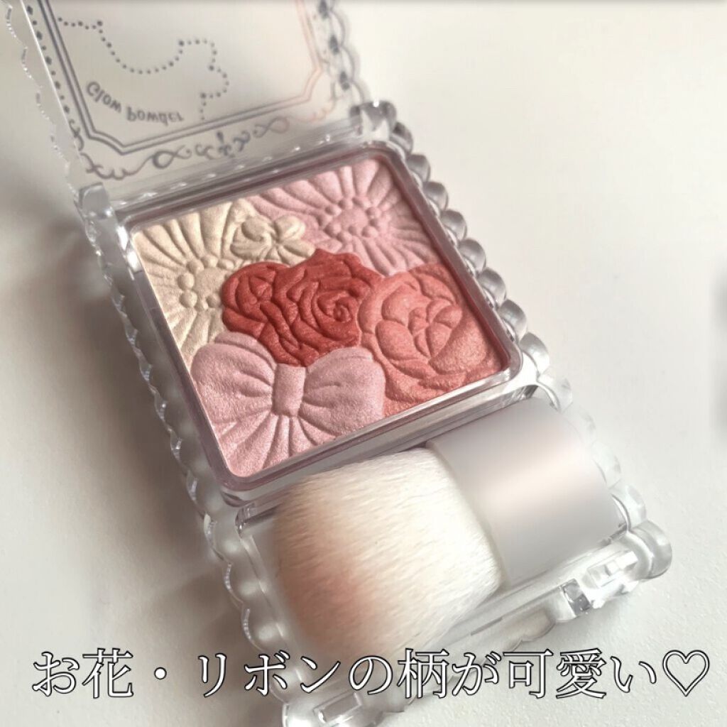 グロウフルールチークス/キャンメイク/パウダーチークを使ったクチコミ（2枚目）