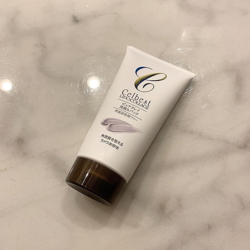 ピュアクレイ 洗顔&パック/セルベスト/洗顔フォームを使ったクチコミ(1枚目)