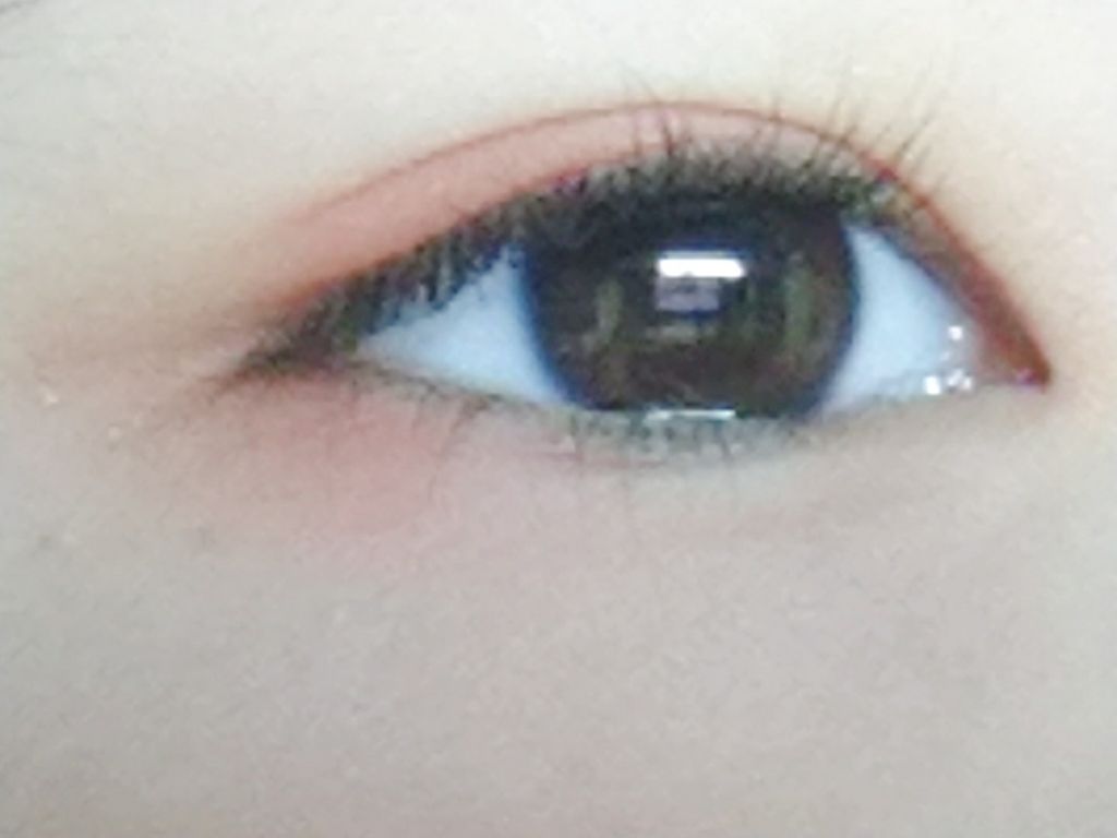 ダイソー×IT GIRL アイシャドウ/DAISO/単色アイシャドウを使ったクチコミ（2枚目）