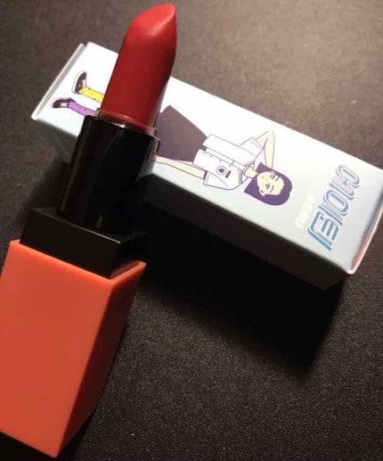 モアート ベルベットリップスティック/MOART/口紅を使ったクチコミ(2枚目)
