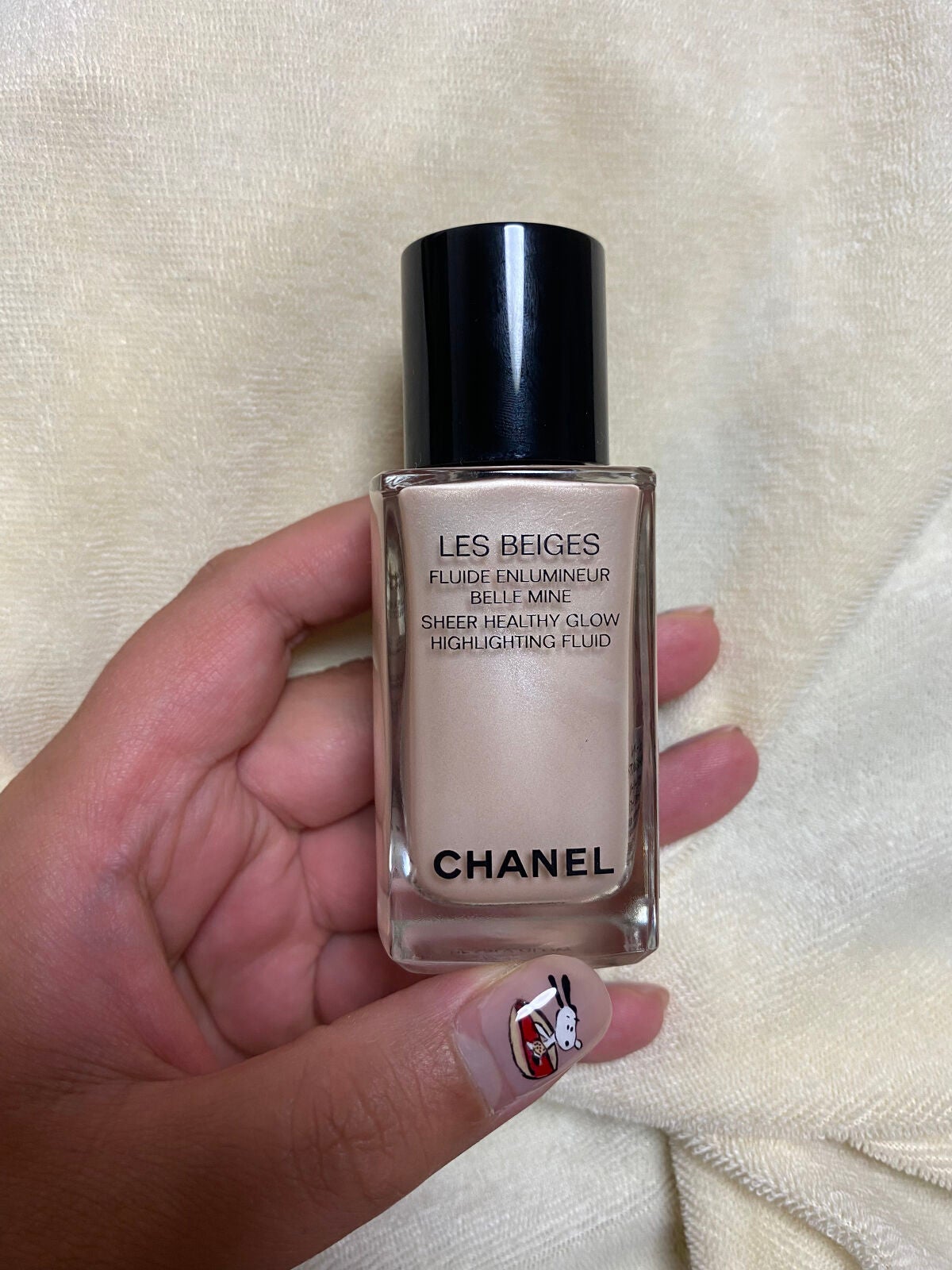 レ ベージュ フリュイド アンルミネール ベル ミン/CHANEL/リキッドハイライトを使ったクチコミ(2枚目)