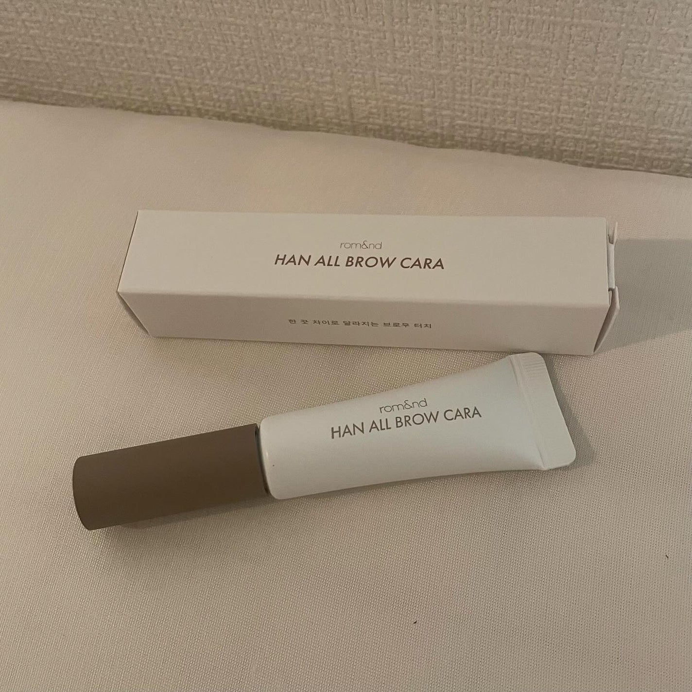 ハンオールブロウカラ/rom&nd/眉マスカラを使ったクチコミ(2枚目)