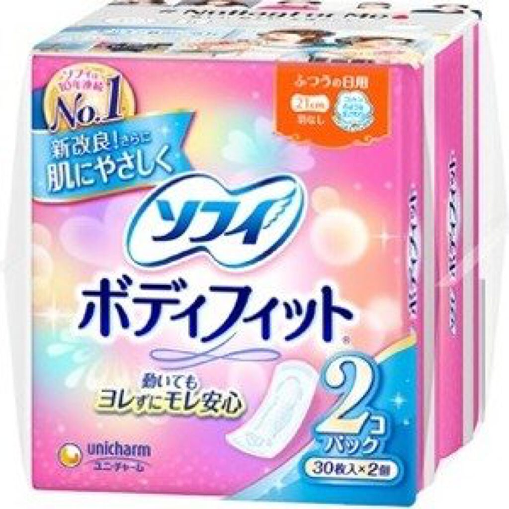 ソフィ ボディフィット 羽なし21cm30個×2