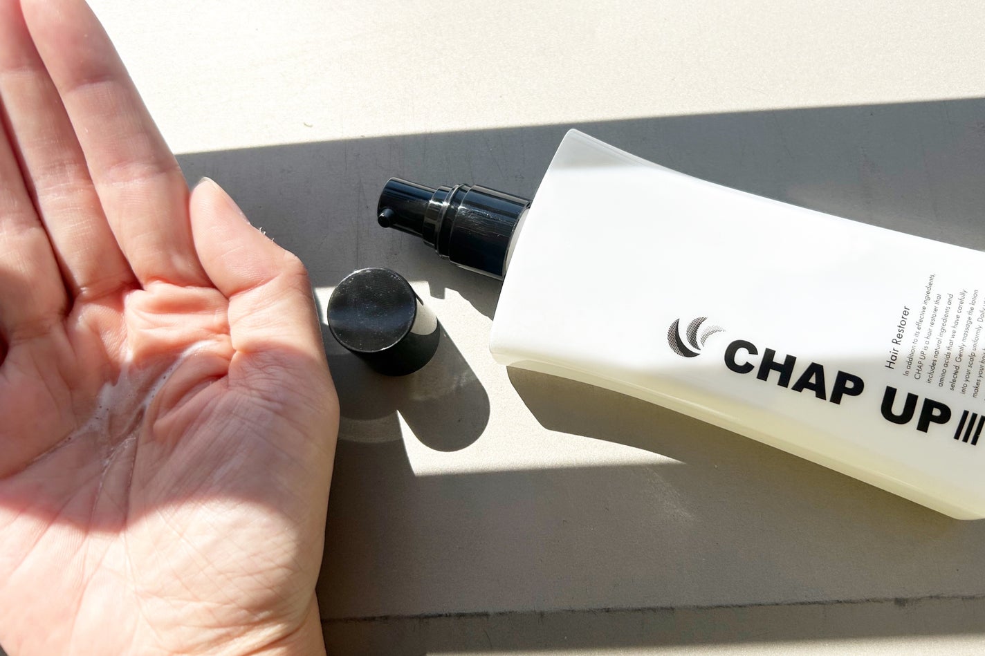 チャップアップ育毛ローション/CHAP UP(チャップアップ)/頭皮ローションを使ったクチコミ(2枚目)