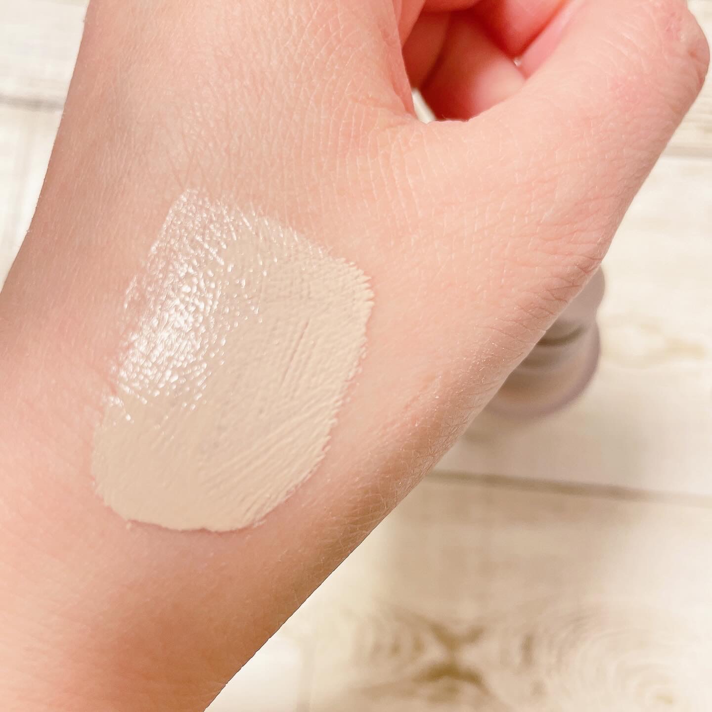 薬用クリアエステヴェールEX 03 ライトベージュ/Macchia Label/リキッドファンデーションを使ったクチコミ（3枚目）