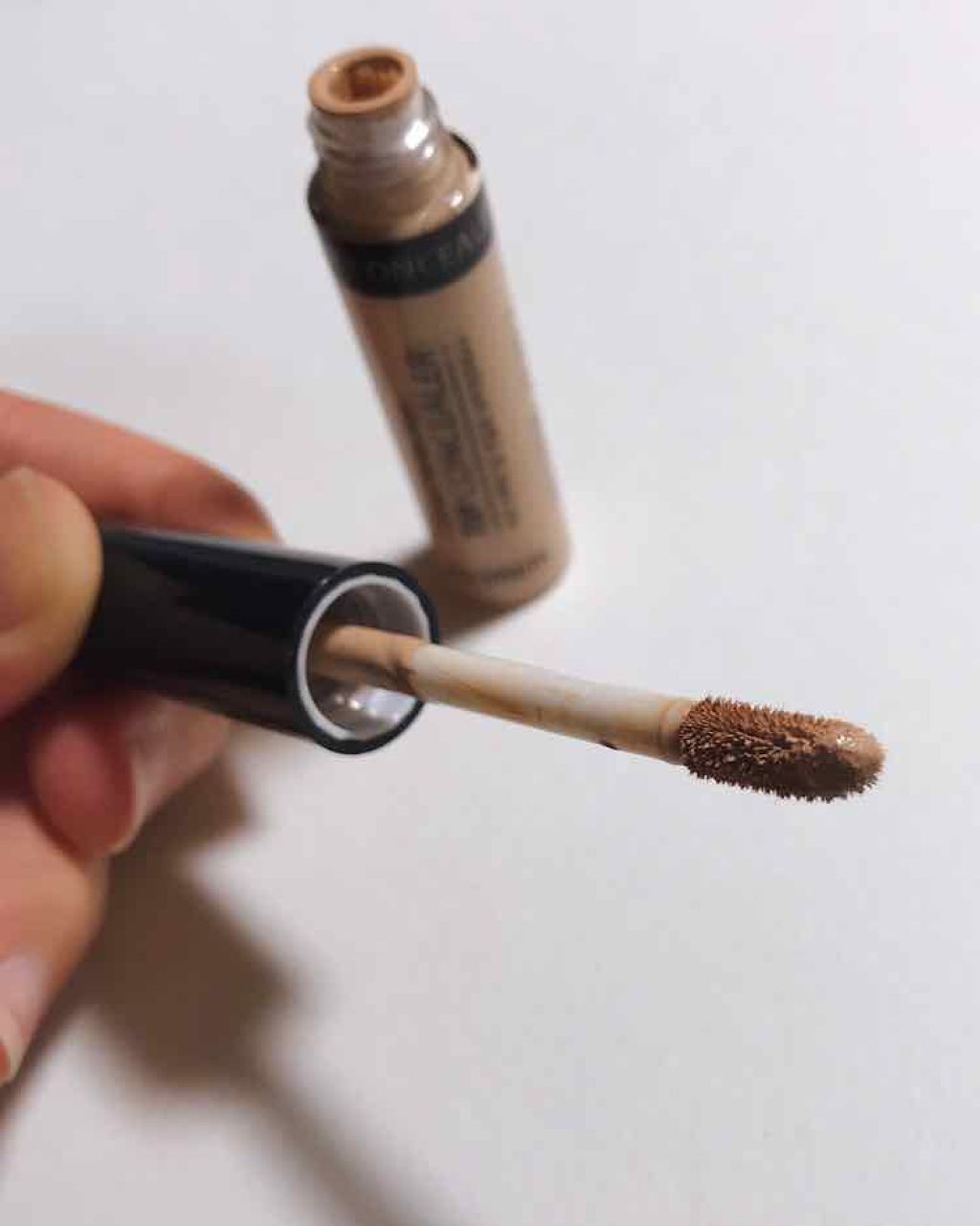 カバーパーフェクション チップコンシーラー/the SAEM/リキッドコンシーラーを使ったクチコミ（2枚目）