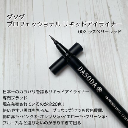ダソダ プロフェッショナル リキッドアイライナー/DASODA/リキッドアイライナーを使ったクチコミ(2枚目)