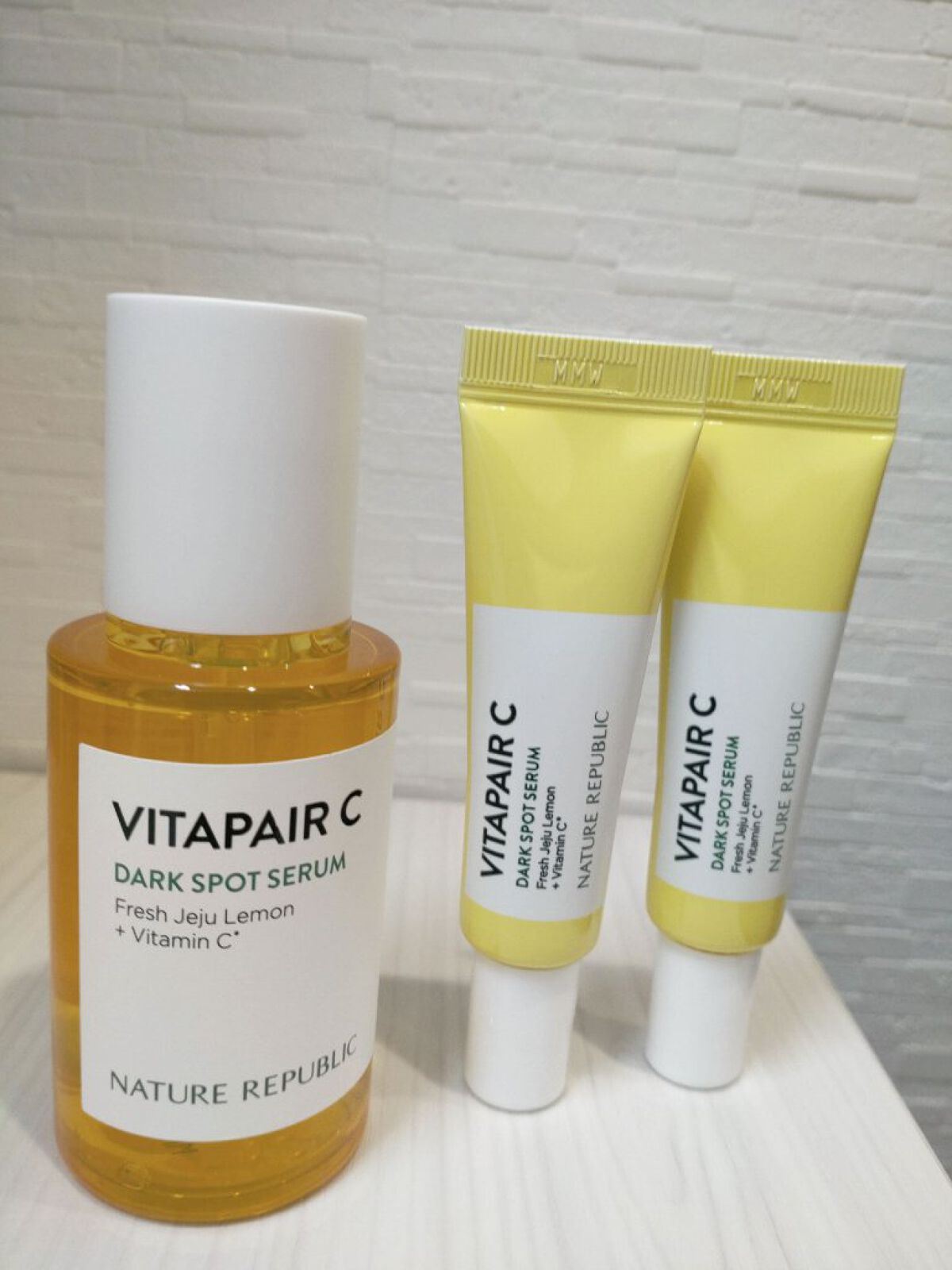 ビタペアC 集中美容液スペシャルセット/ネイチャーリパブリック/美容液を使ったクチコミ（1枚目）