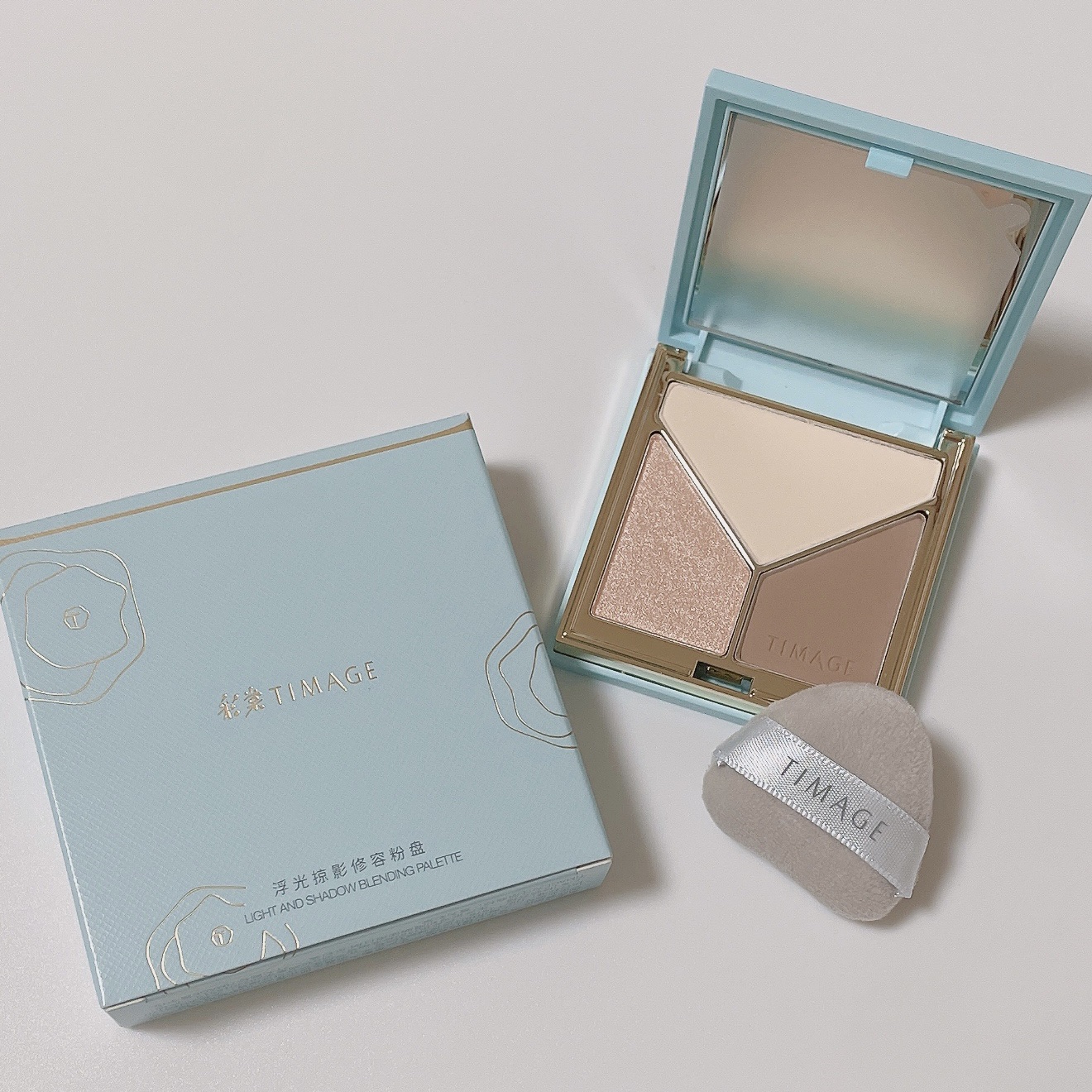 ハイライトシェーディングパレット/TIMAGE/パウダーハイライトを使ったクチコミ（1枚目）