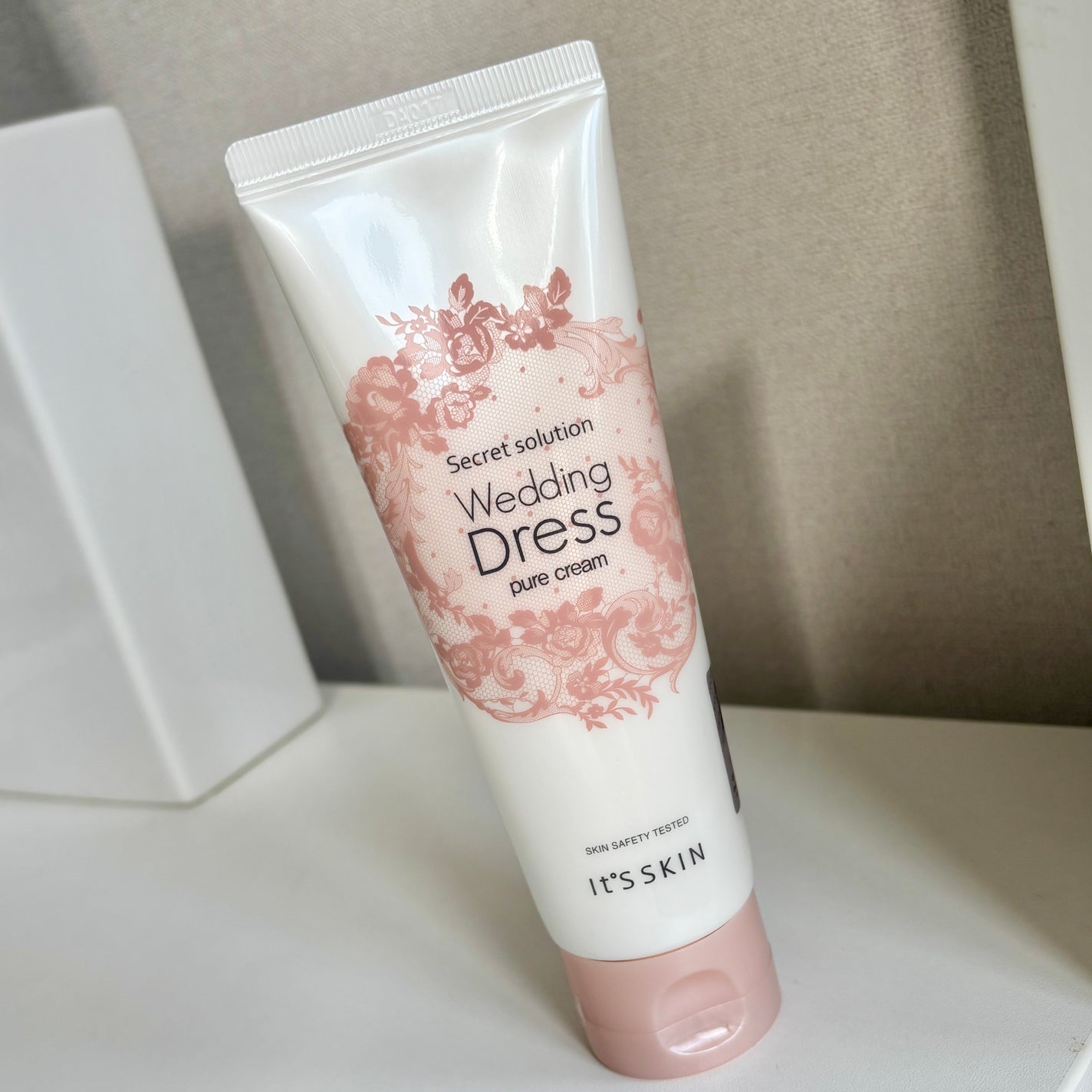 シークレットソルーションウェディングドレスピュアクリーム/It's skin/フェイスクリームを使ったクチコミ(3枚目)