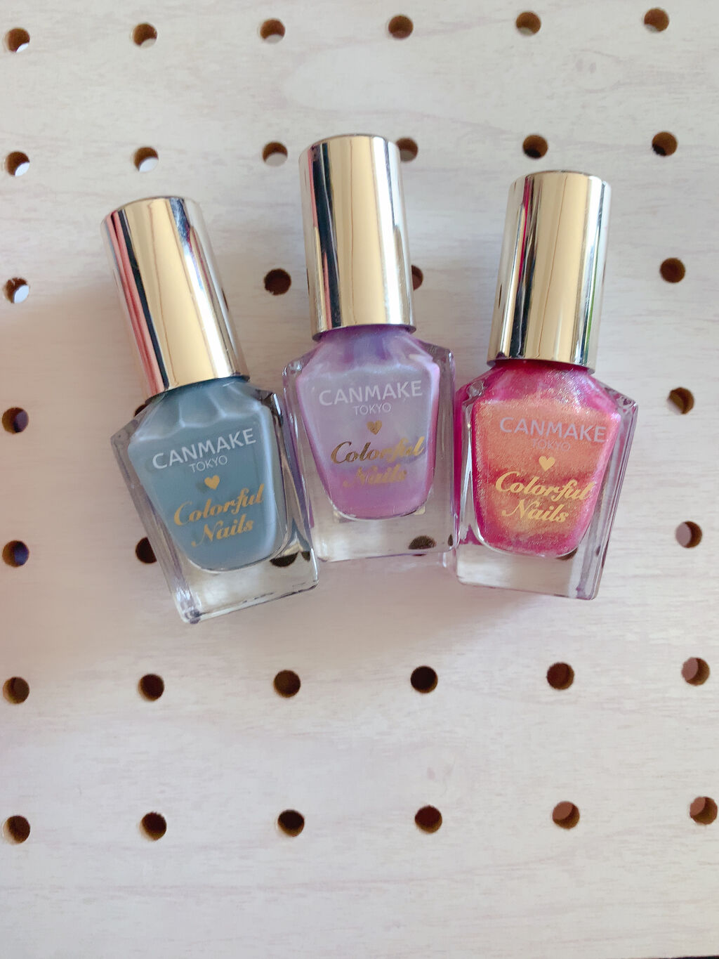 カラフルネイルズ/キャンメイク/マニキュアを使ったクチコミ（2枚目）