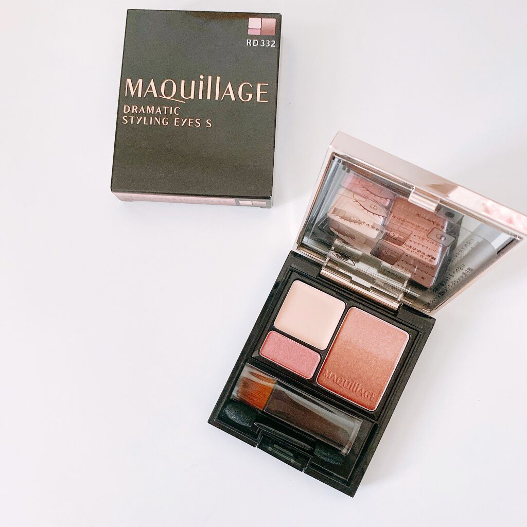 ドラマティックスタイリングアイズＳ/マキアージュ/アイシャドウパレットを使ったクチコミ（1枚目）