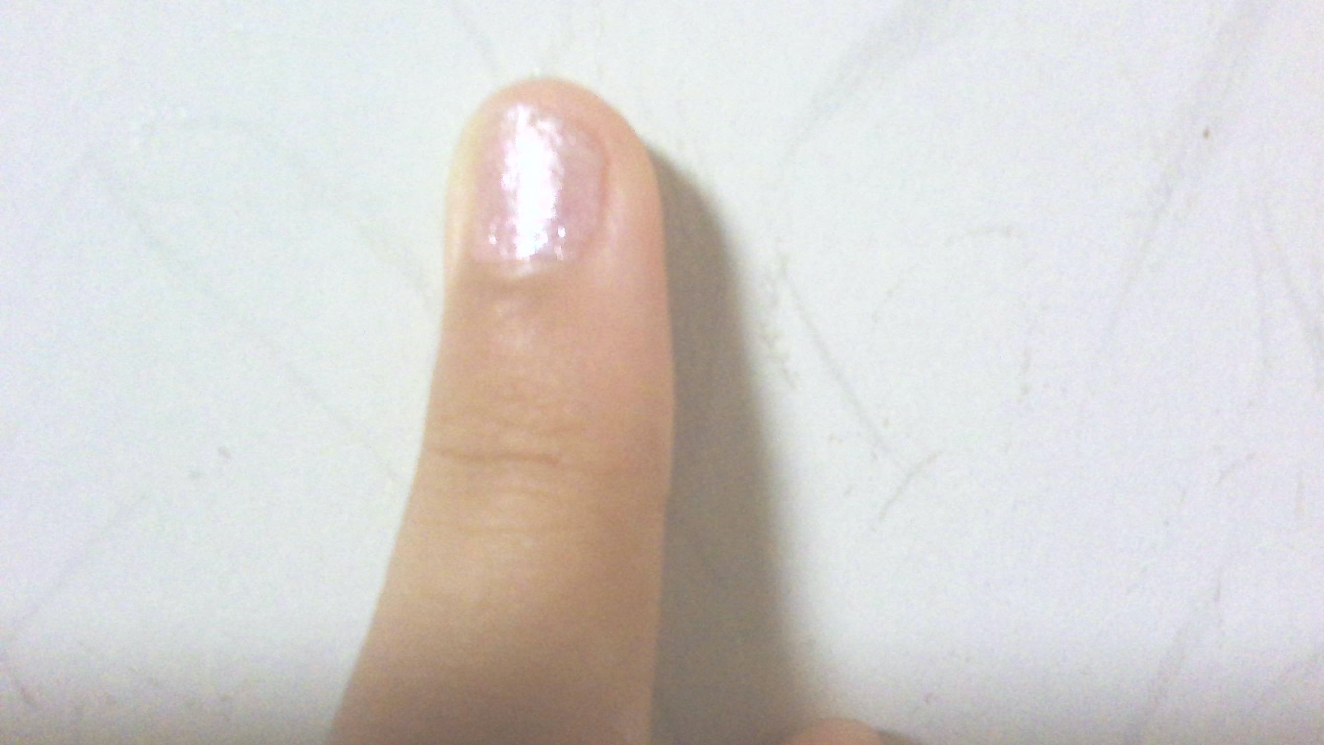 ACネイルエナメル 026S パーリー ピンクベージュ/セリア/マニキュアを使ったクチコミ（1枚目）