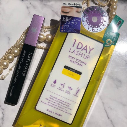 1DAY LASH UP シルキーボリュームマスカラa/K-パレット/マスカラを使ったクチコミ(2枚目)