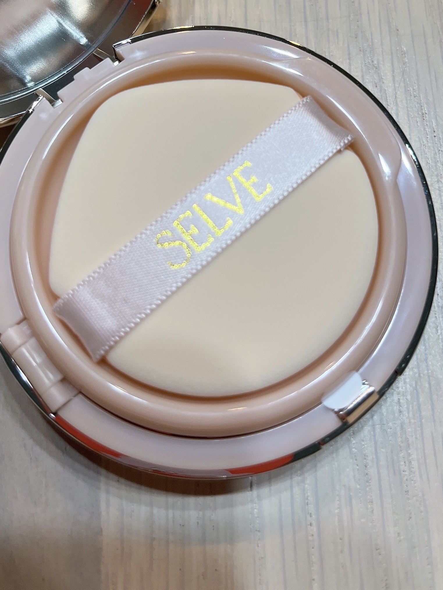 ピュアポリッシュクッションファンデーション 21 ナチュラル/SELVE/クッションファンデーションを使ったクチコミ（3枚目）