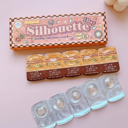 シルエットワンデー/LensVery/ワンデー(1DAY)カラコンを使ったクチコミ(2枚目)