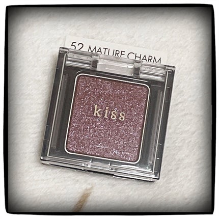 シアー グリッターアイズ/KiSS/単色アイシャドウを使ったクチコミ(1枚目)