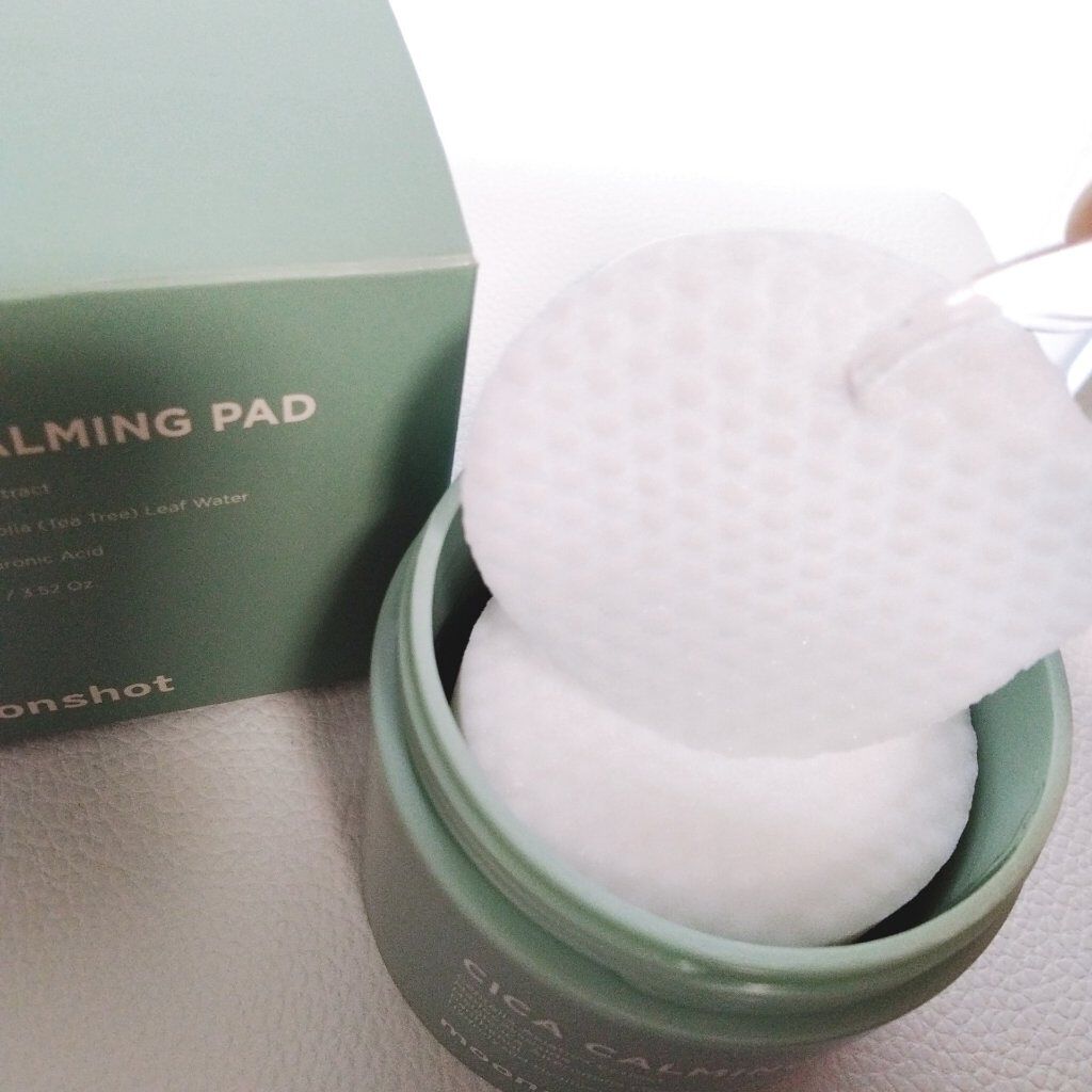 シカカーミングパッド/moonshot/トナーパッドを使ったクチコミ（3枚目）