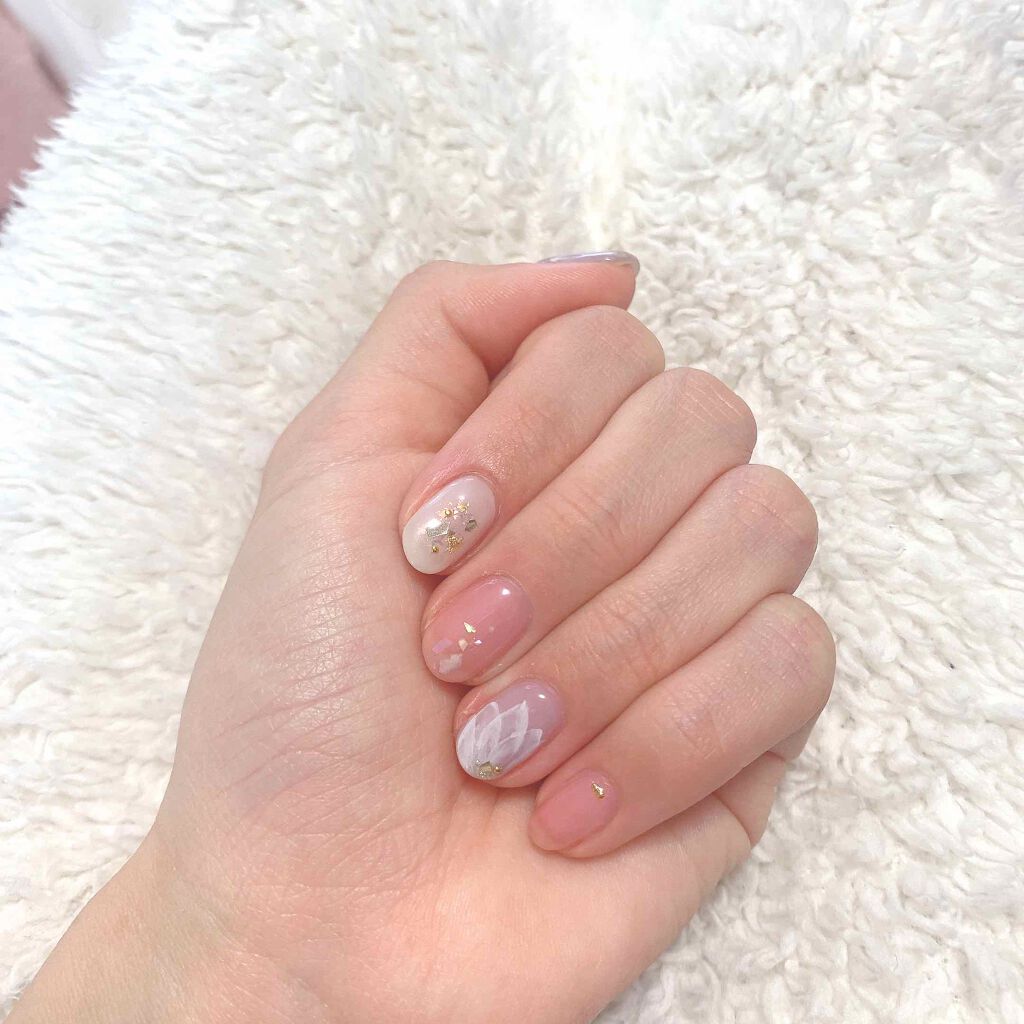 ＃卒業式ネイルのネイルデザイン