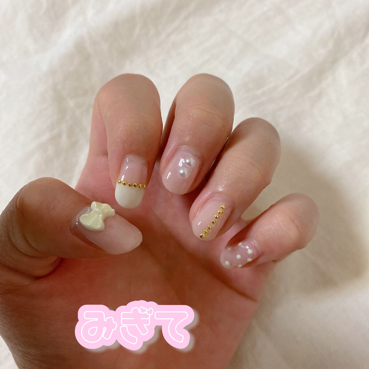 ジェルネイル（ライト対応）/セリア/ジェルネイルを使ったクチコミ（2枚目）