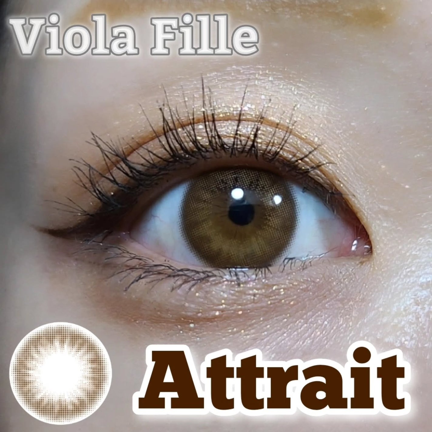 ViolaFille/ViolaFille/ワンデー(1DAY)カラコンを使ったクチコミ(1枚目)