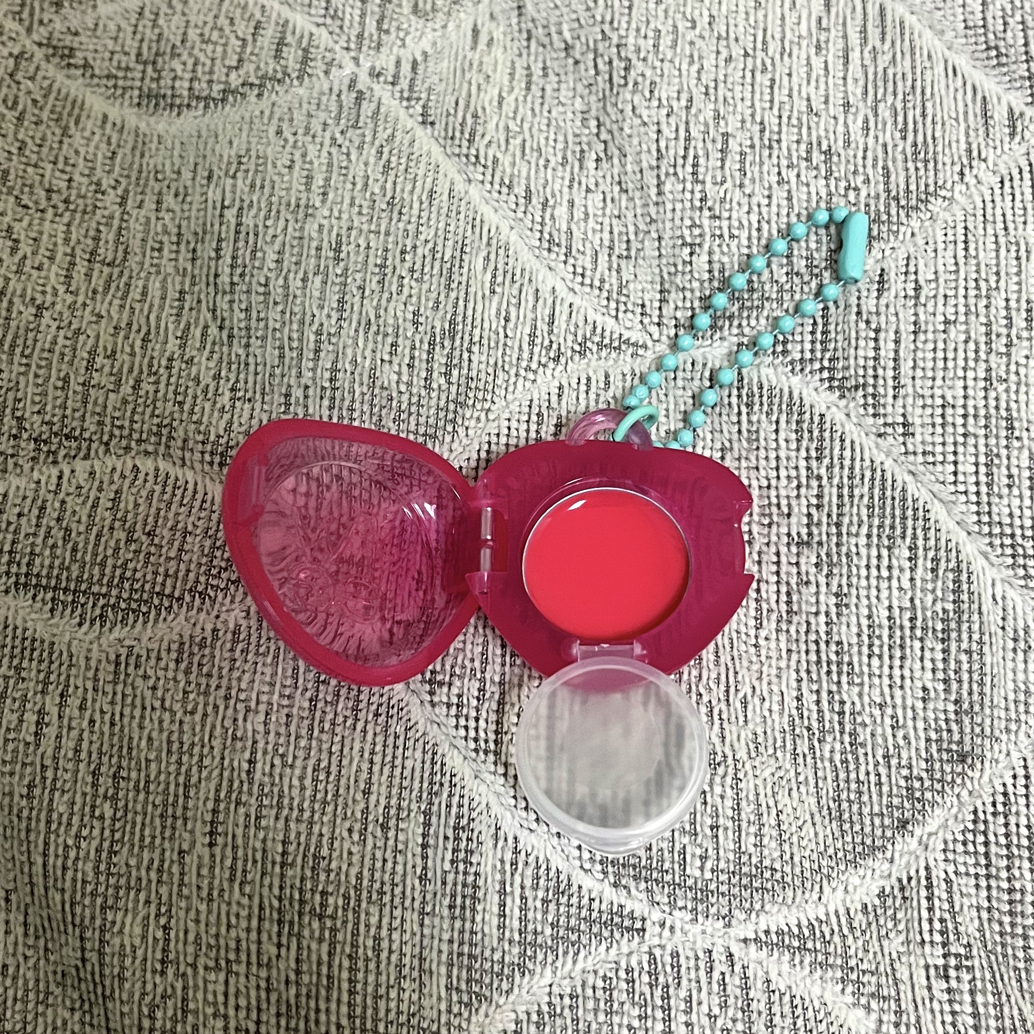 フィー リップアンドチーク グローイジェリーポット JP01 シュガーコート/fwee/リップグロスを使ったクチコミ（3枚目）