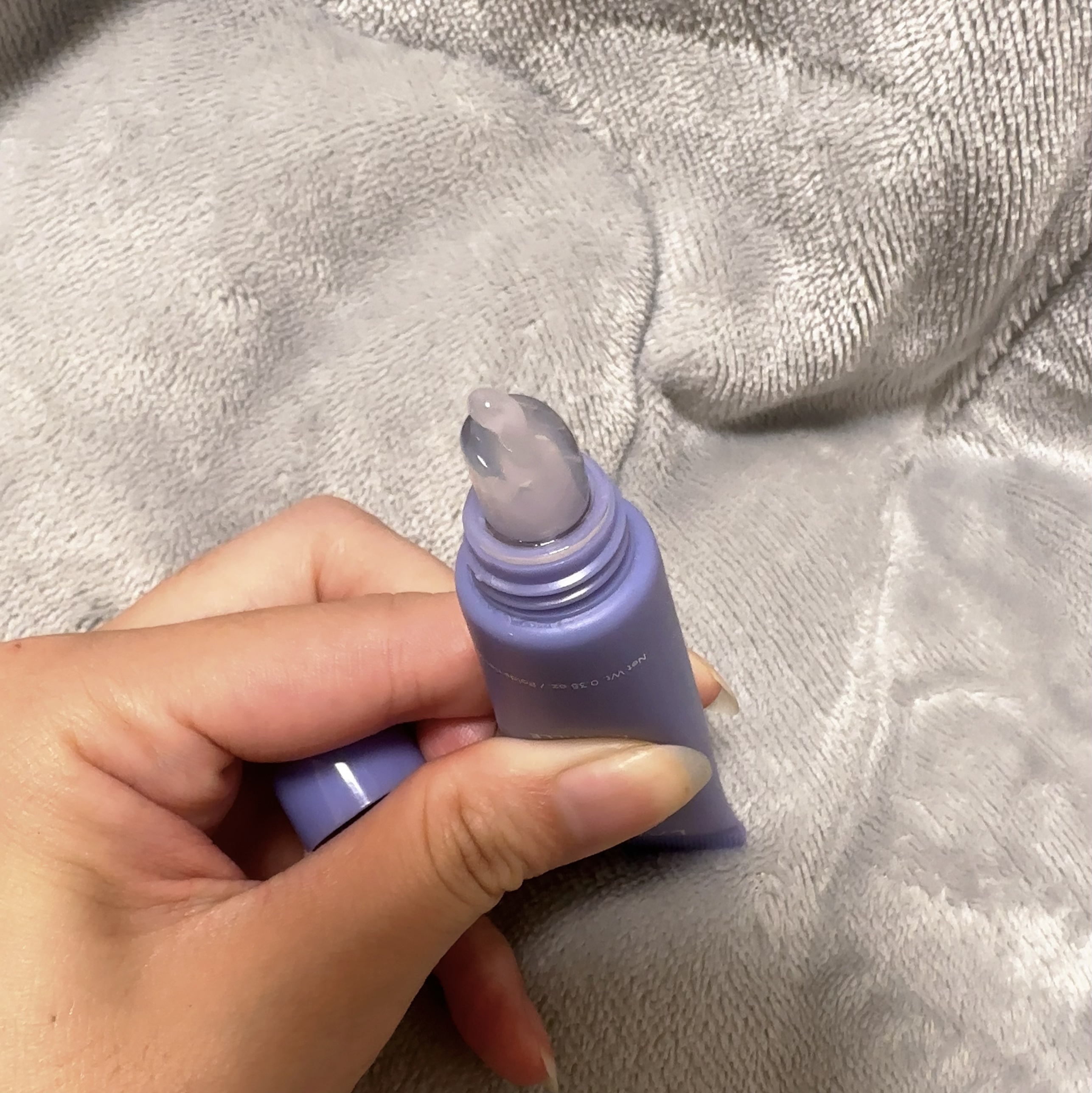 リップグロウィバーム ブルーベリー/LANEIGE/リップバームを使ったクチコミ（3枚目）