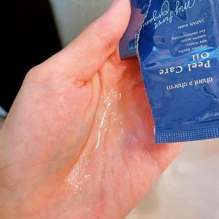 ピールケアオイル/chant a charm /ピーリングを使ったクチコミ(2枚目)