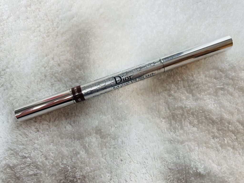 【旧】ディオールショウ カブキ ブロウ スタイラー ウォータープルーフ 03 ブラウン/Dior/アイブロウペンシルを使ったクチコミ（1枚目）