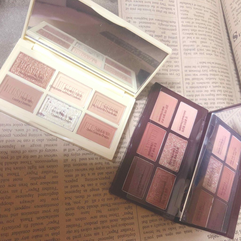 ハーシー プレイカラーアイズミニ/ETUDE/アイシャドウパレットを使ったクチコミ（2枚目）