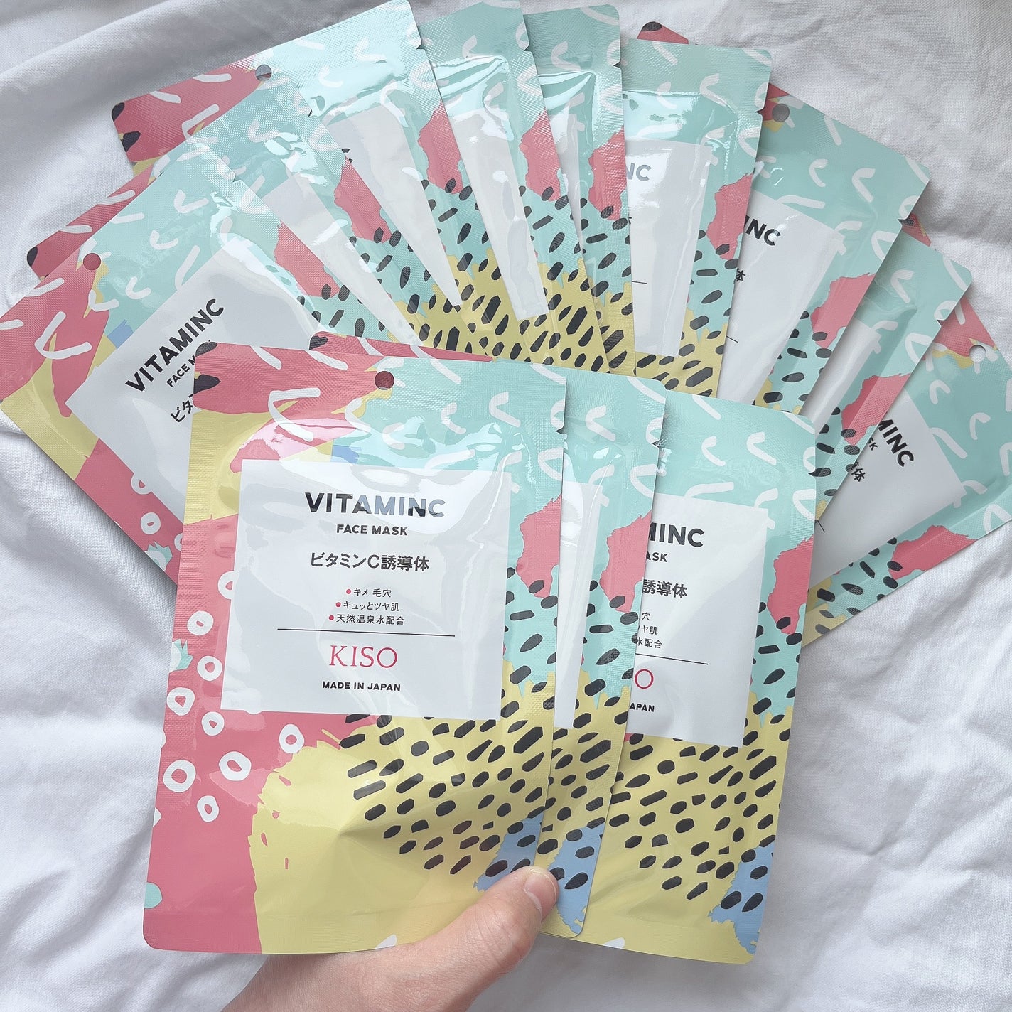 ビタミンC誘導体 マスク/KISO/シートマスク・パックを使ったクチコミ(1枚目)