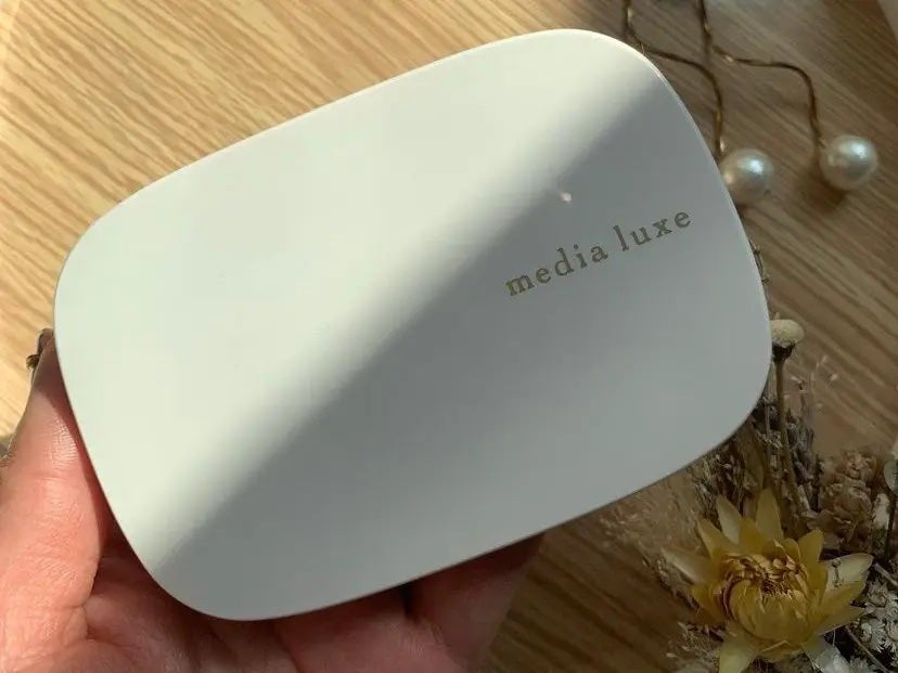 パウダーファンデーション/media luxe/パウダーファンデーションを使ったクチコミ(2枚目)