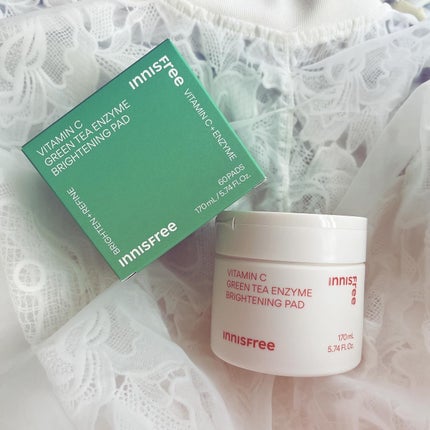 ビタC グリーンティーエンザイム ブライト パッド/innisfree/トナーパッドを使ったクチコミ(1枚目)
