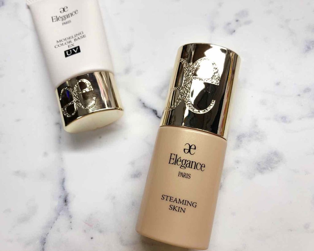 スティーミング スキン/Elégance/リキッドファンデーションを使ったクチコミ(1枚目)