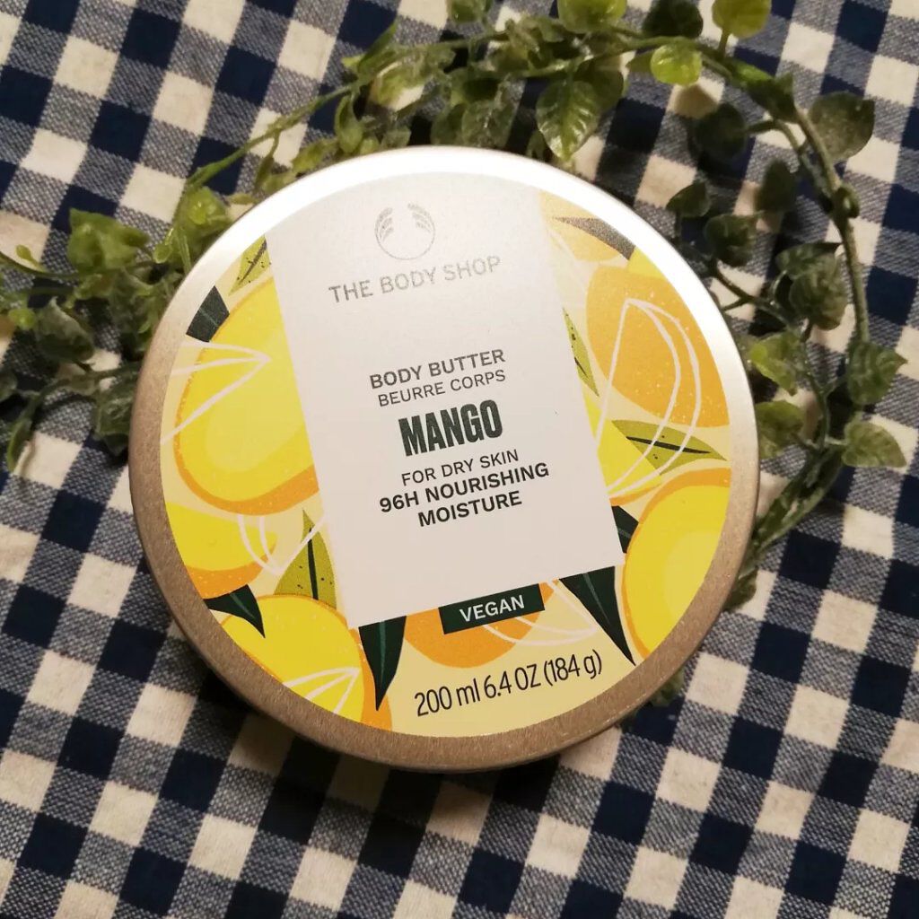 ボディバター マンゴー/THE BODY SHOP/ボディクリームを使ったクチコミ(1枚目)