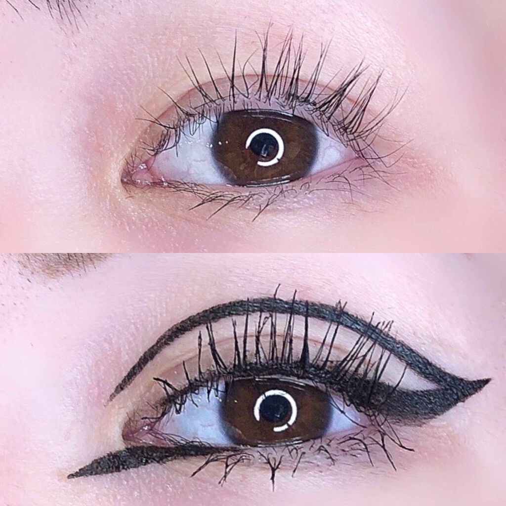 【旧品】シルキーリキッドアイライナーWP/D-UP/リキッドアイライナーを使ったクチコミ（3枚目）