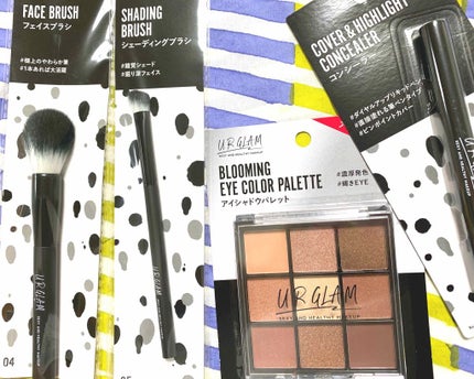 UR GLAM BLOOMING EYE COLOR PALETTE/U R GLAM/アイシャドウパレットを使ったクチコミ(1枚目)