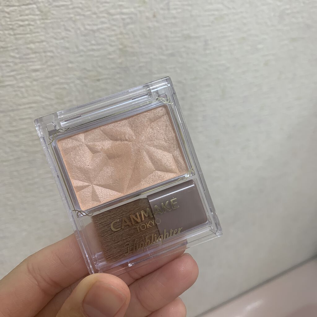 ハイライター/キャンメイク/パウダーハイライトを使ったクチコミ（1枚目）