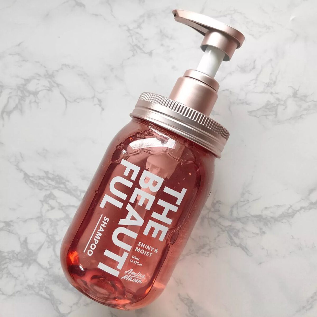 アミノメイソン シャイニー&モイスト ヘアオイル/アミノメイソン/ヘアオイルを使ったクチコミ(2枚目)