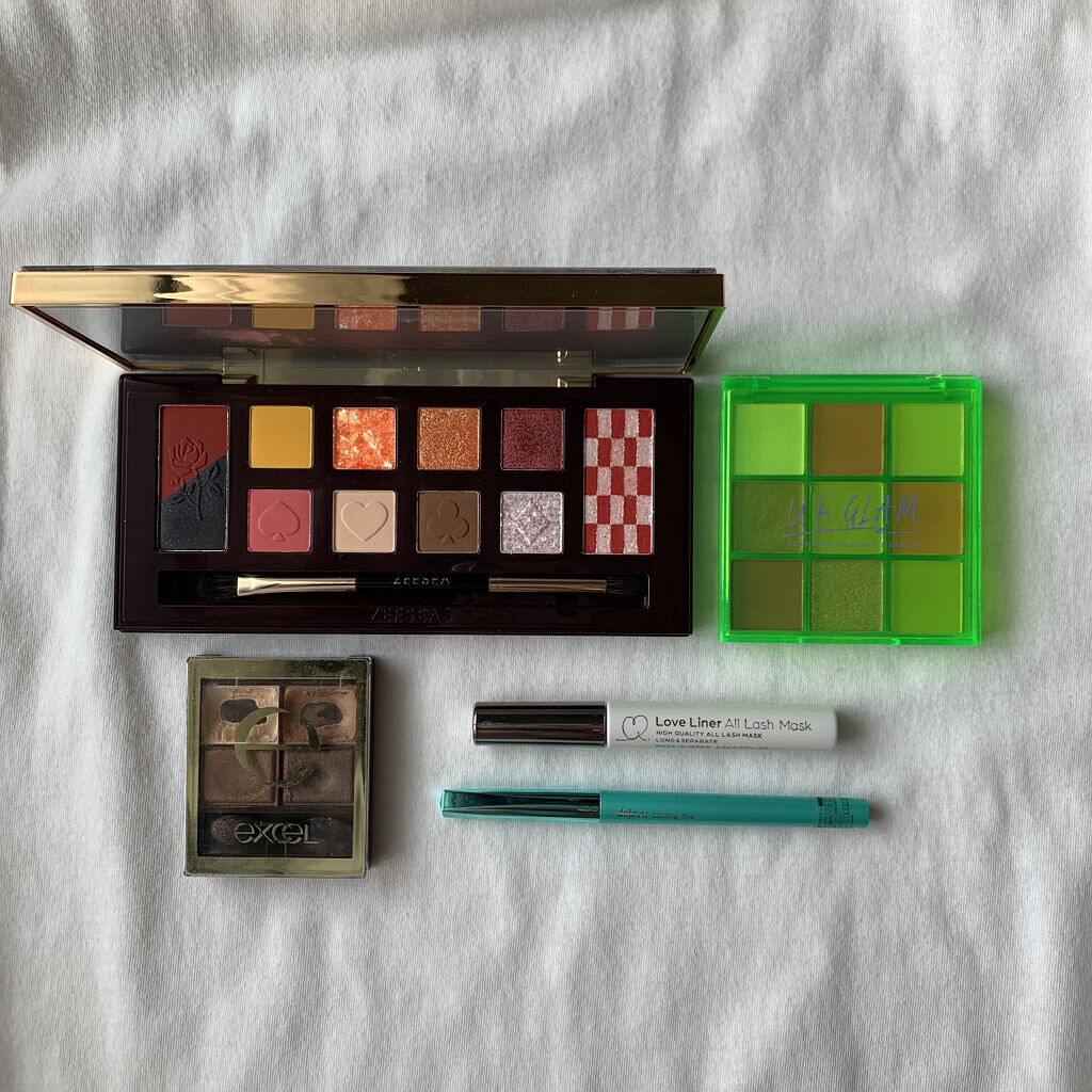 スキニーリッチシャドウ/excel/アイシャドウパレットを使ったクチコミ（1枚目）