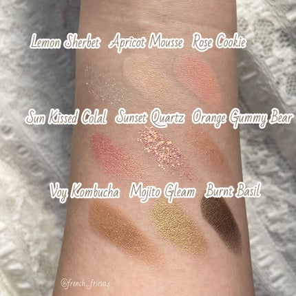 グリッターペディアアイパレット/unleashia/アイシャドウパレットを使ったクチコミ(4枚目)