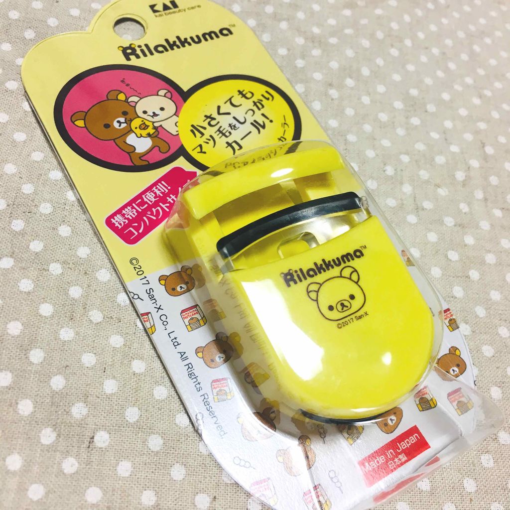 PCアイラッシュカーラー ピンク/貝印/ビューラーを使ったクチコミ（1枚目）