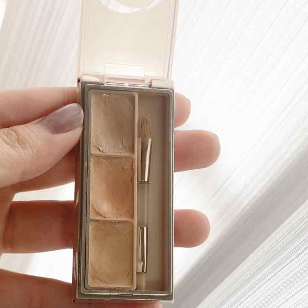 サイレントカバー コンシーラー/excel/パレットコンシーラーを使ったクチコミ(3枚目)