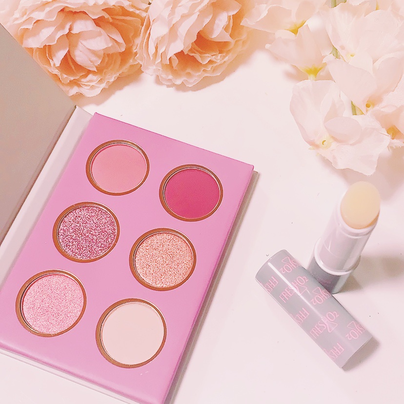 ライプンアイカラーパレット ロージーペタル/FRESHO2/アイシャドウパレットを使ったクチコミ（1枚目）